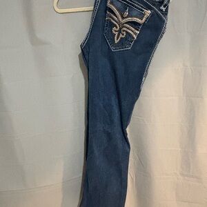 Rock revival Women's Jeans with Embellished Pocket